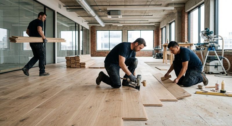 Commercial Hardwood Service in Battle Ground, WA