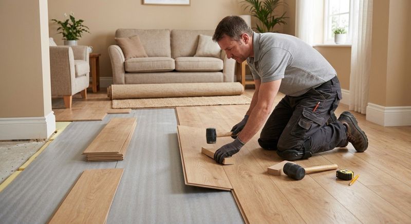 Laminate Floor Installation in Amboy, WA