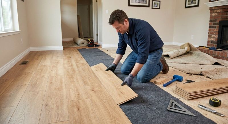 Laminate Floor Remodeling in Camas, WA