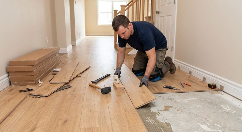 Laminate Floor Replacement in Lake Oswego, OR