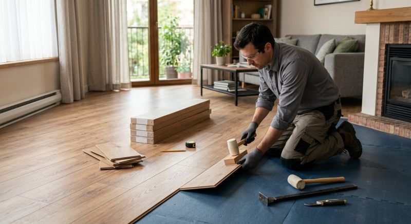 Laminate Floor Replacement in Sandy, OR