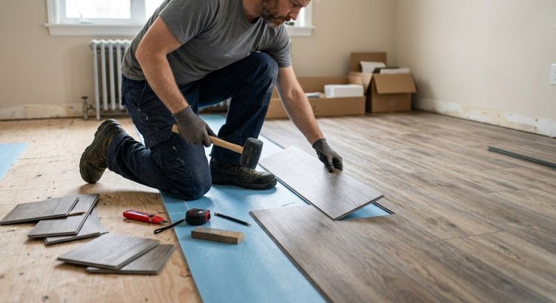Linoleum Floor Installation in Multnomah County, OR