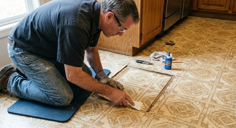 Linoleum Floor Installation in Multnomah County, OR