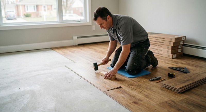 Linoleum Floor Installation in Sandy, OR