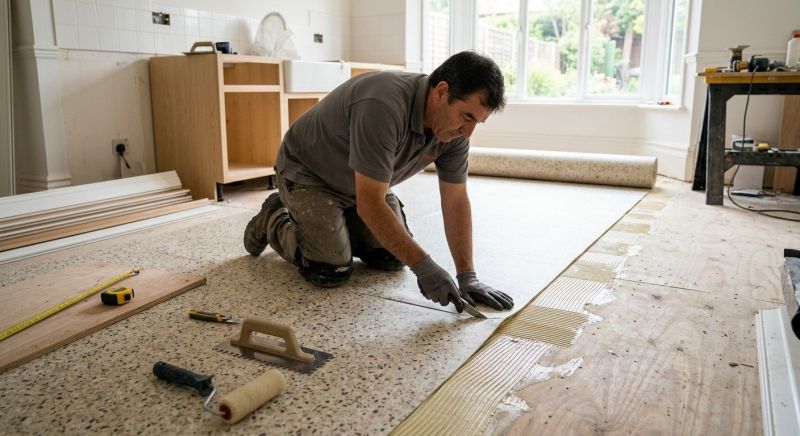 Linoleum Floor Installation in Washougal, WA