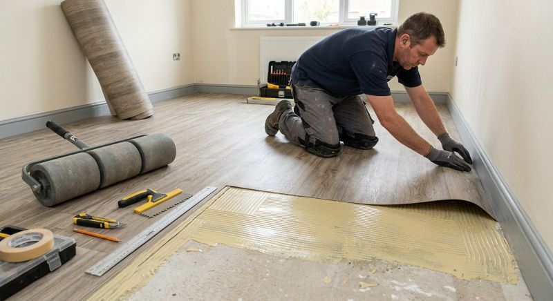 Sheet Flooring Installation in Sandy, OR