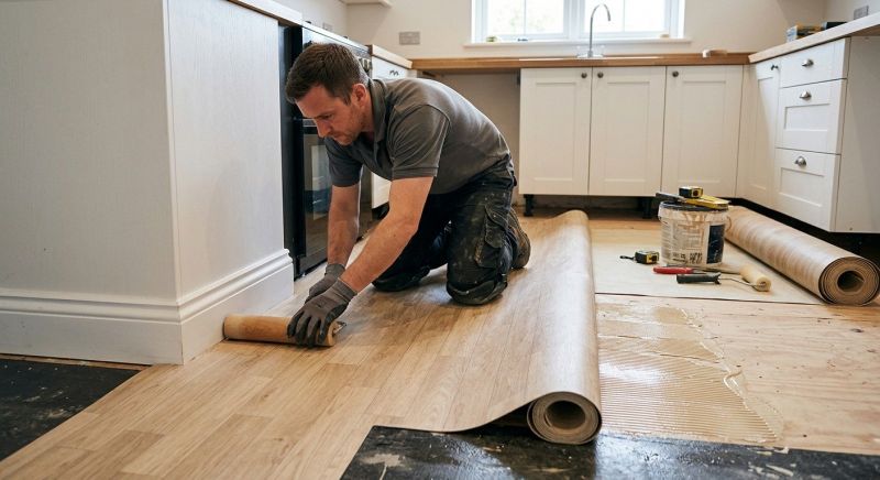 Sheet Linoleum Installation in Tualatin, OR