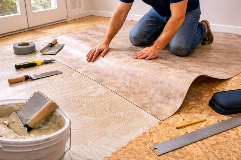 Sheet Vinyl Installation in Beaverton, OR
