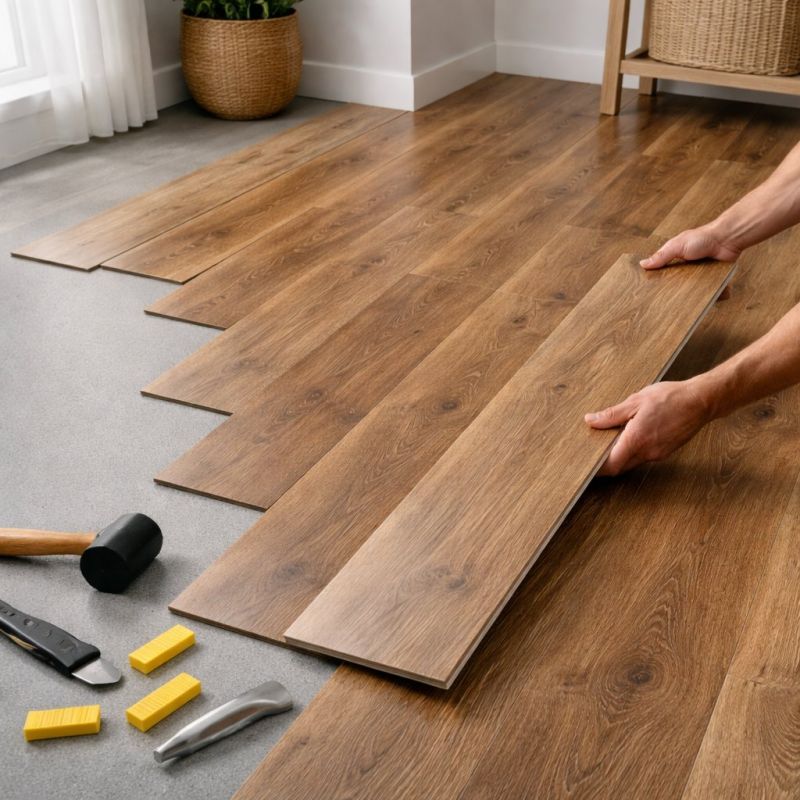 Vinyl Plank Floor Installation in Camas, WA